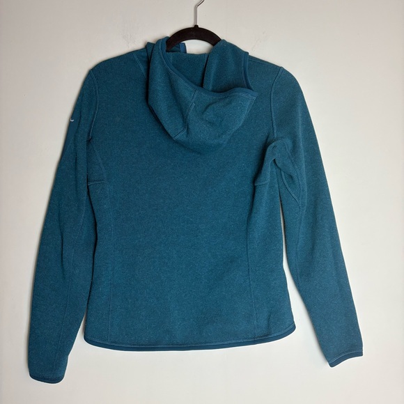 Arc'tery Covert Hoody Long Sleeve Full-Zip Fleece Hoodie Blue Marine Size Small - Picture 4 of 10